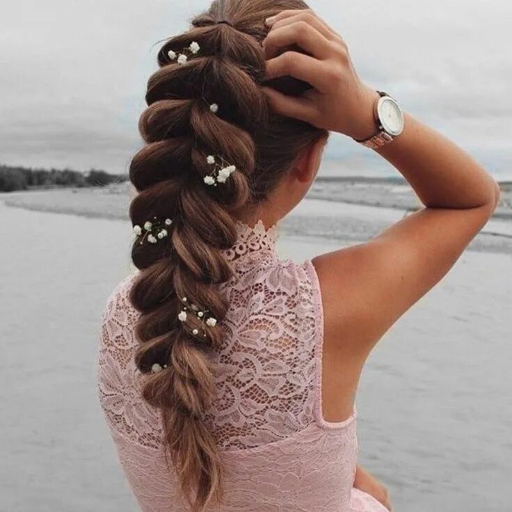 Прически косы на длинные для женщин Épinglé sur hairstyle