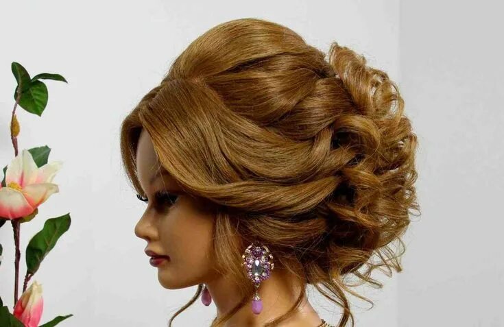 Прически красивые короткие видео hairstyle for wedding 2016 female Hair tutorials for medium hair, Medium hair st