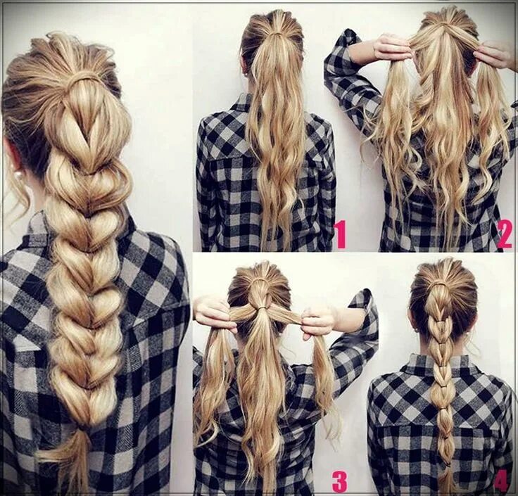 Прически красивые косички делать DIY Hairstyles: 40 Tutorials to be done in a short time Acconciature capelli lun