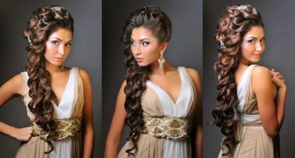 Прически красивые платья #luxurioushair #beautiful #hair #followback Quinceanera hairstyles, Hair styles 