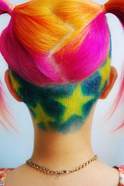 Прически краски фото Live your life in bright colors. Houston Foodlovers Book Club Hair styles, Shave