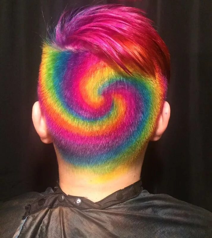 Прически краски фото Stuff that Urs does. Mostly rainbow-izing exploits. Rambut