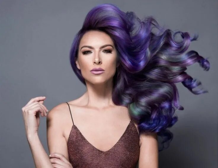 Прически краски волосы Oil Slick Hair Hair color trends, Pravana hair color, Rainbow hair