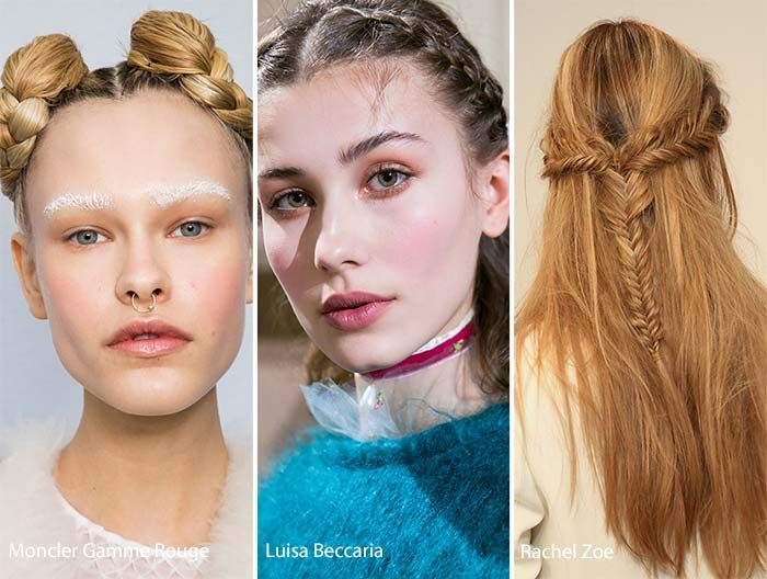 Прически лета 2017 Fall/ Winter 2016-2017 Hairstyle Trends