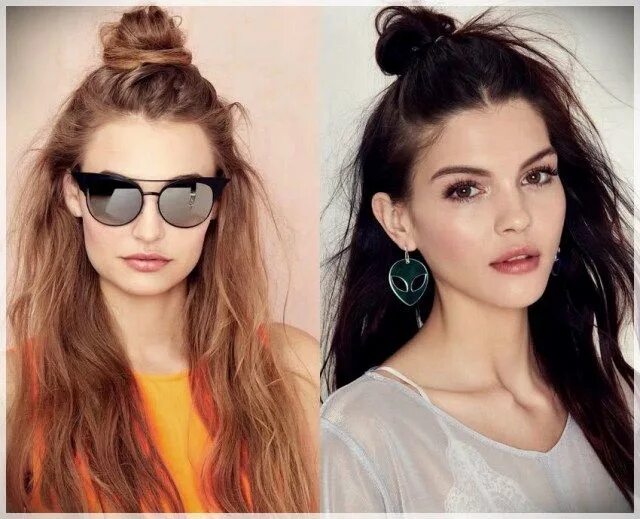 Прически лета 2018 года 90 Hairstyles with Loose Hair 2019 Прически, Заплетенные волосы, Волосы