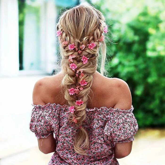 Прически лета Hair-Braids-Hairstyle-Inspobyelvirall-Sweden Haar styling, Geflochtene frisuren,