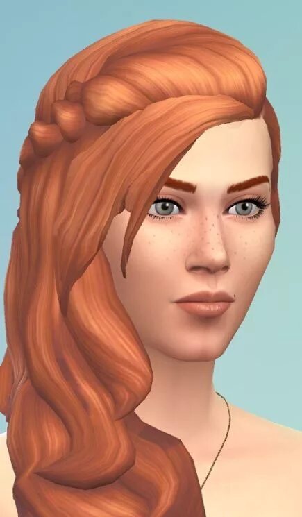 Прически максис Stylish and Trendy Jessica Hair for Sims 4