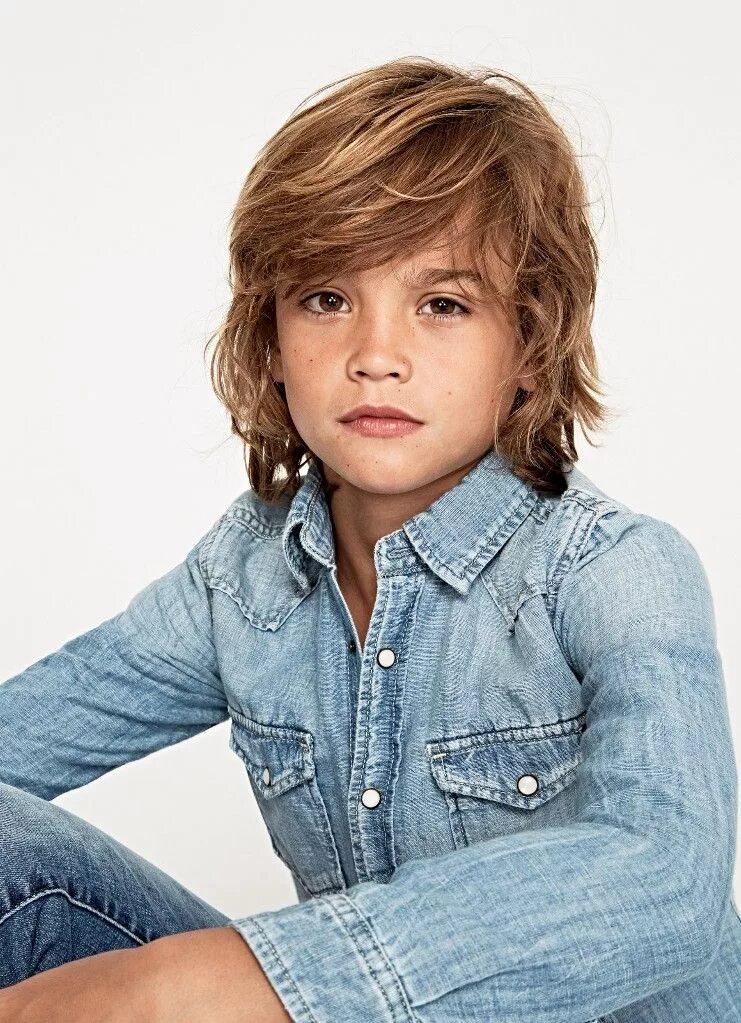 Прически мальчиков с длинными волосами фото 10 Adorable Long Hairstyles for Boys