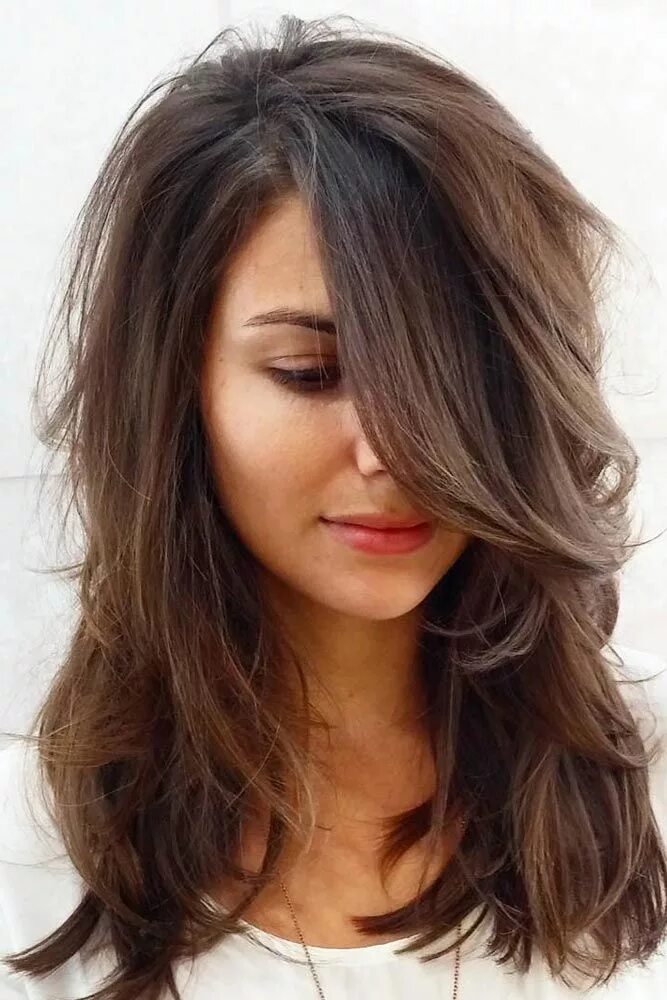 Прически модные средней длинные Pin on hairstyles