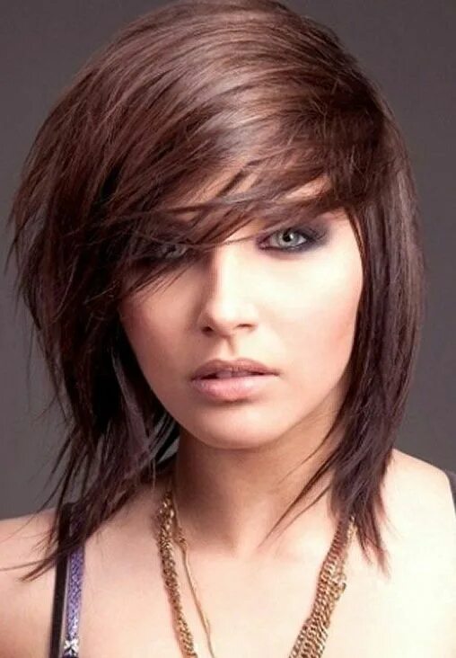 Прически молодежные женские на средние 50 Sexiest Trendy Hairstyles For 2016 Hair styles 2014, Medium hair styles, Shor