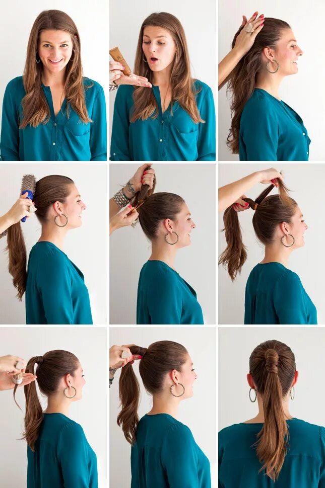 Прически можно делать Hair Hacks: 3 Ways To Take Your Ponytail to the Next Level High ponytail hairsty