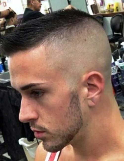 Прически мужские бока под ноль Greatest Mens Brief Fade Hairstyles Men Hairstyles in 2023 Haarschnitt männer, K