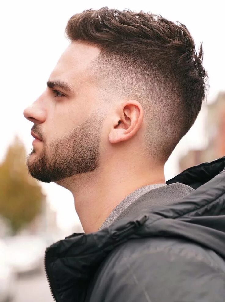 Прически мужские короткие фейд 40 Crew Cut Examples: A Great Choice for Modern Men Cheveux courts homme, Coiffu