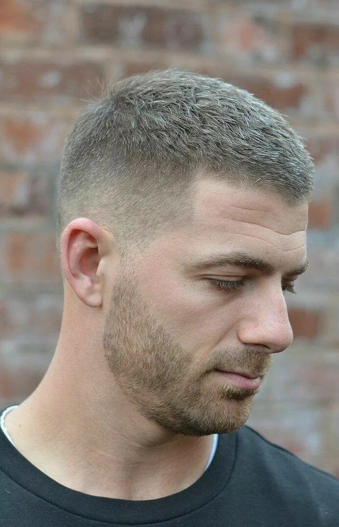 Прически мужские короткие полубокс без челки Pin on Trend Rambut Pria Mens haircuts fade, Mens hairstyles fade, Faded hair