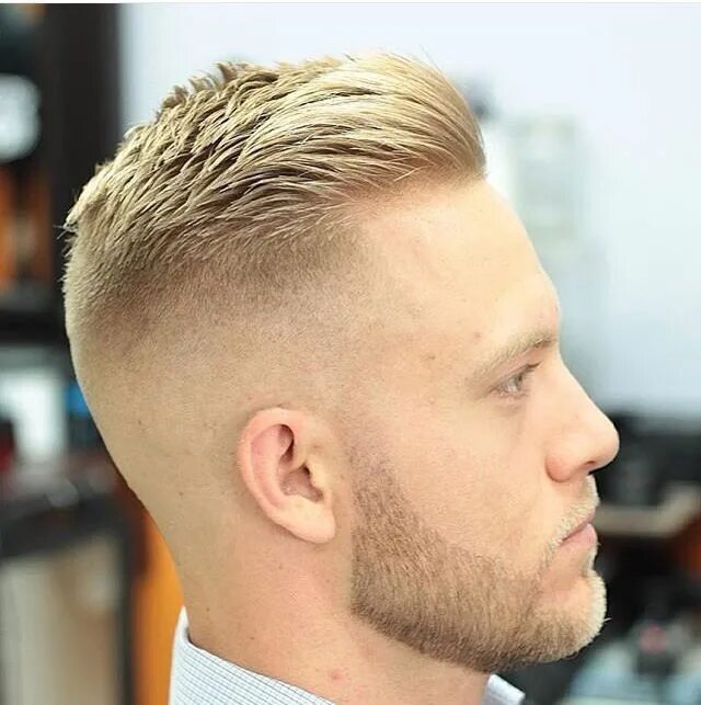 Прически мужские короткие светлые волосы Pin on Men’s beards High and tight haircut, Crew cut haircut, Slicked back hair