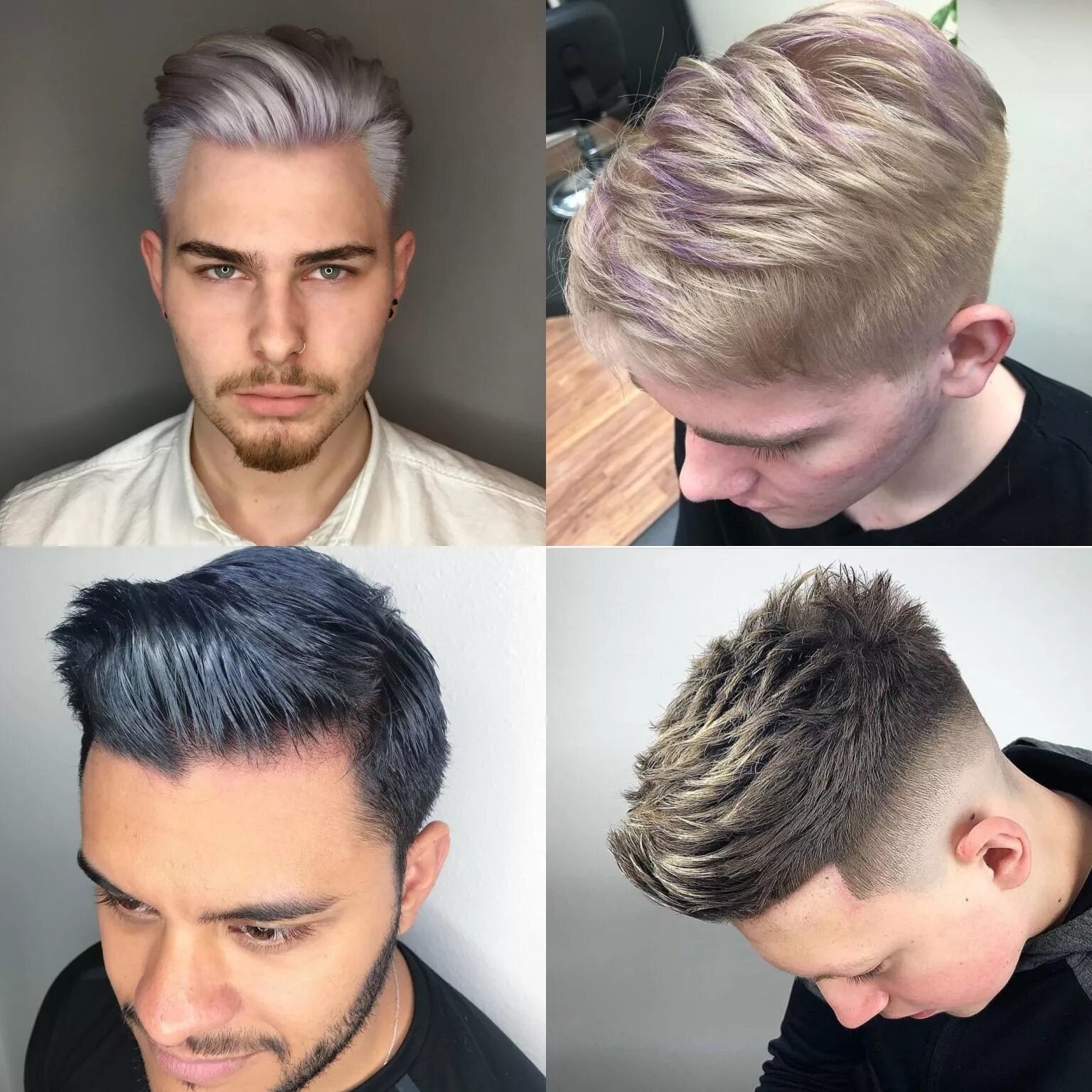 Прически мужские крашеные 48 Awesome Hair Color Ideas for Men in 2018 Dyed hair men, Mens hair colour, Men