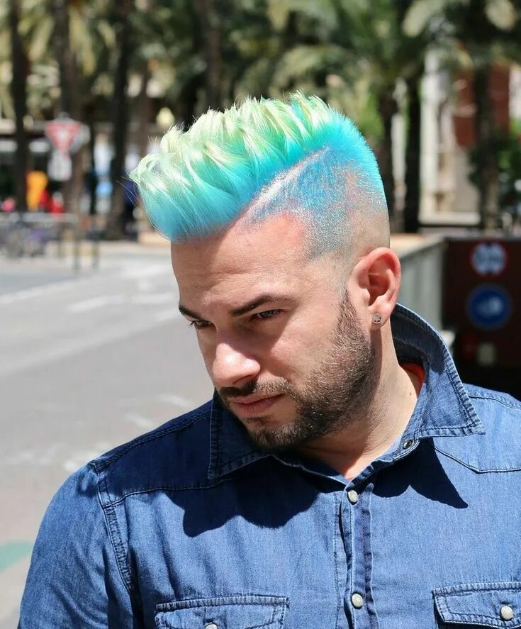 Прически мужские крашеные Pin on Rise's Hair Men hair color, Hair color crazy, Custom colored hair