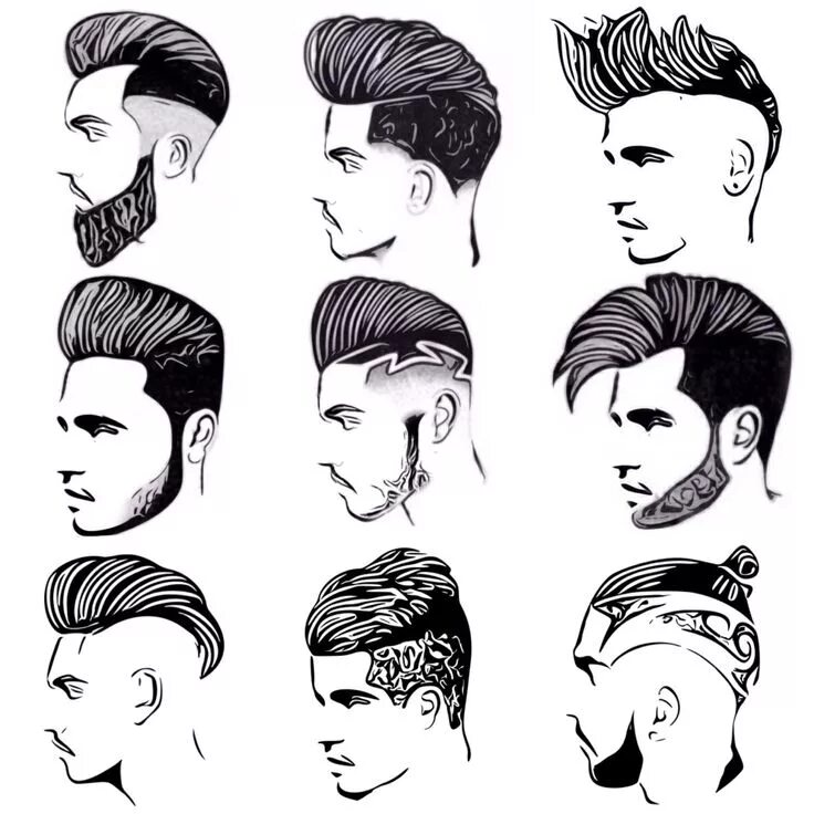 Прически мужские мультяшные Pin on Men's haircuts Beard styles, Men haircut styles, Hair and beard styles