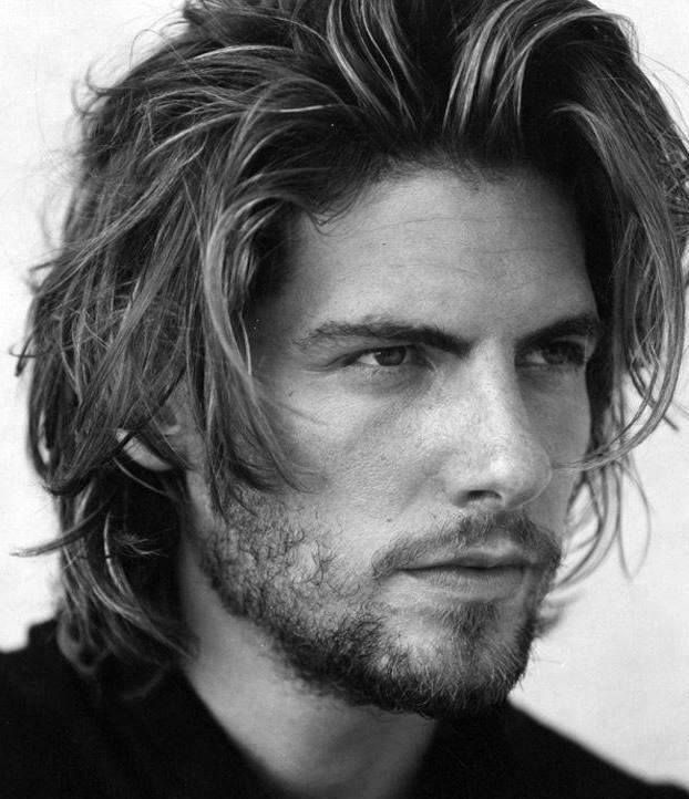 Прически мужские средние длины модные 50 Masculine Men's Messy Hairstyles 2024 Style Guide Long hair styles men, Mens 