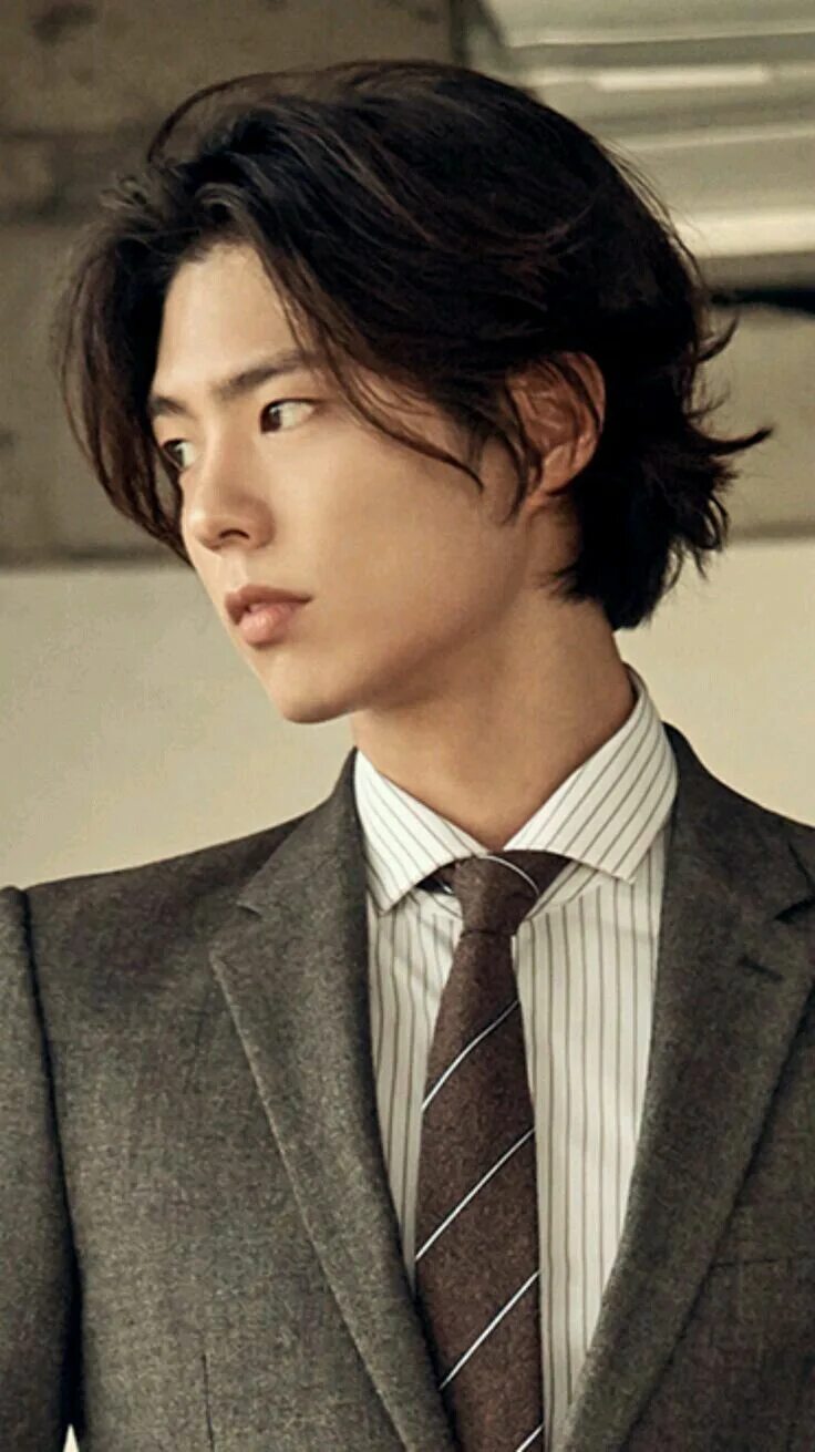 Прически мужские средние корейские Park Bo Gum 박보검 Long hair styles men, Asian haircut, Asian hair