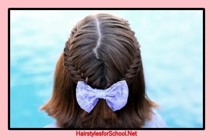 Прически на 1 сентября короткий волос how to make hairstyles with braids for girl step by step #braids #hairstyles #Ea