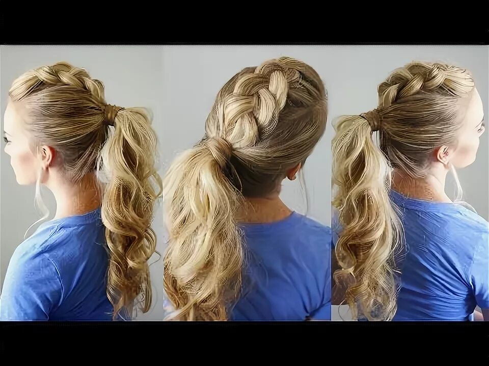 Прически на 2 сентября длинные волосы Dutch Mohawk Ponytail Back to School Haristyle Hair photo, Ponytail hairstyles, 