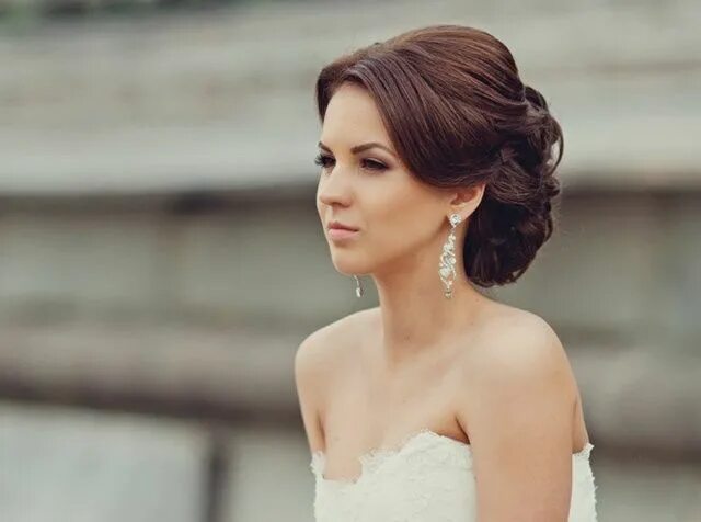 Прически на 40 лет на свадьбу Картинки по запросу вечерние прически Bride hairstyles, Bridal updo, Bridal hair