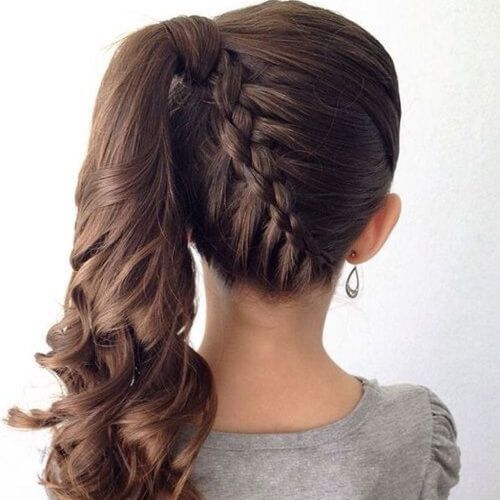 Прически на боку для девочки 50 Coolest Ways to Sport a Ponytail Hair Motive Hair Motive Penteados para crian