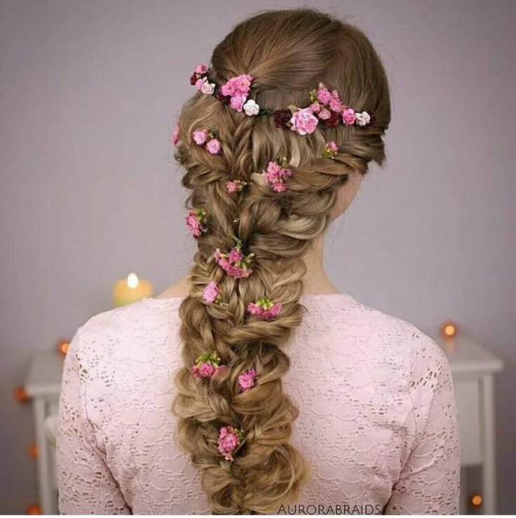 Прически на день Pin on Nişan-Düğün Saç Modelleri Long hair styles, Beautiful braids, Valentine's