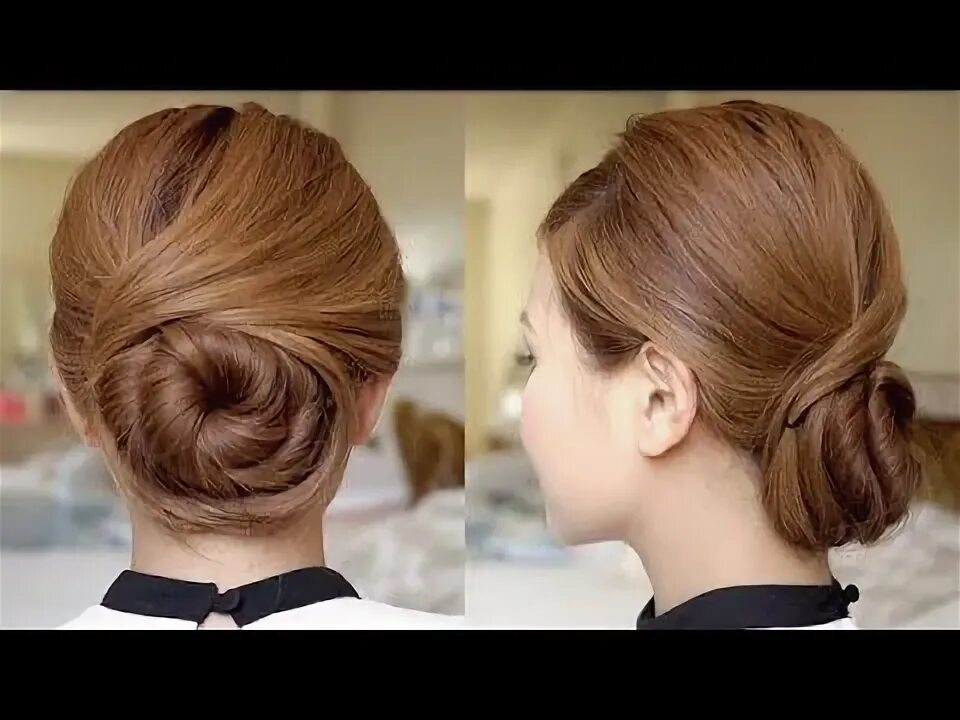 Прически на день учителя Sophisticated Twisting Bun Hair Tutorial (+playlist) Hair tutorial, Hair bun tut