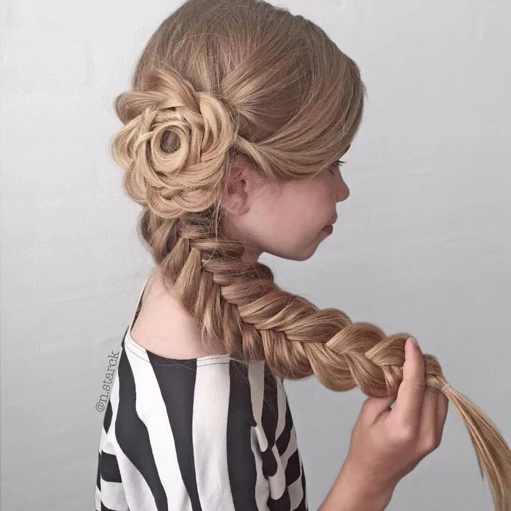 Прически на длинные девочкам косы Instagram photo by Nina Starck Hairstyles * May 16, 2016 at 4:34pm UTC Hair styl