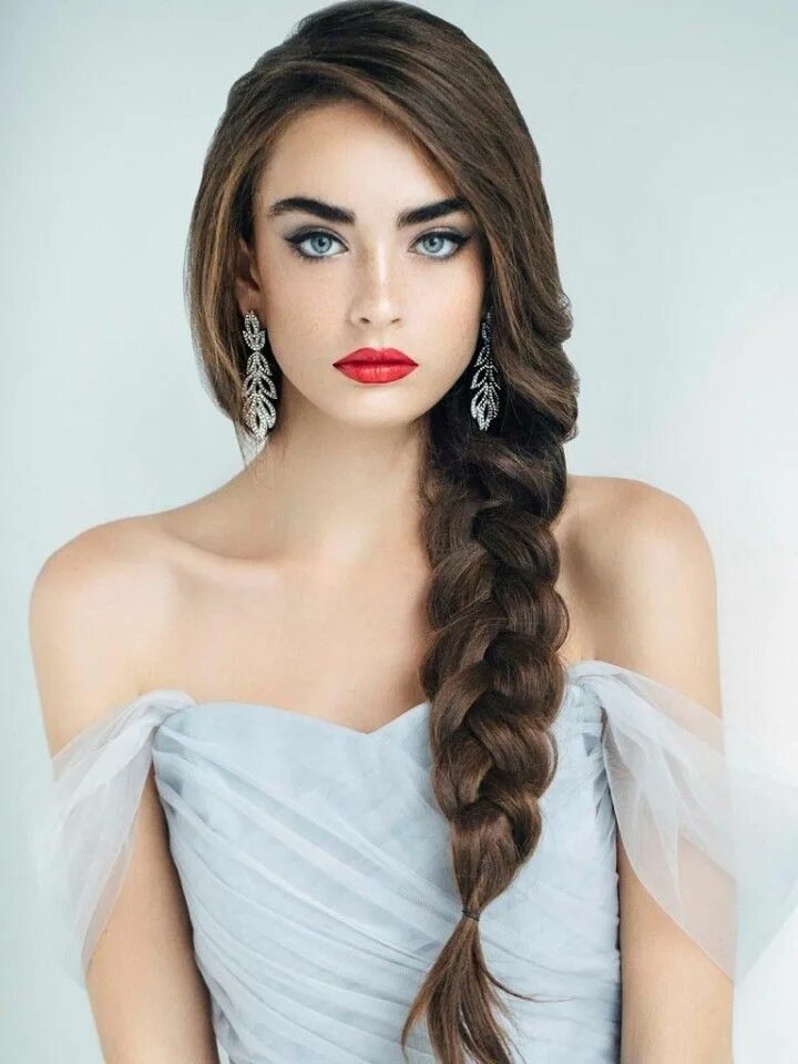 Прически на длинные фото самой Pin by alex rumlexa on Лайки на Pinterest Wedding hairstyles, Braids for long ha