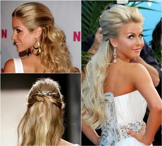 Прически на длинные нарощенные волосы Stunning Blonde Hair Styles 2014 Looks with Blonde Hair Extensions - Ombre hair 