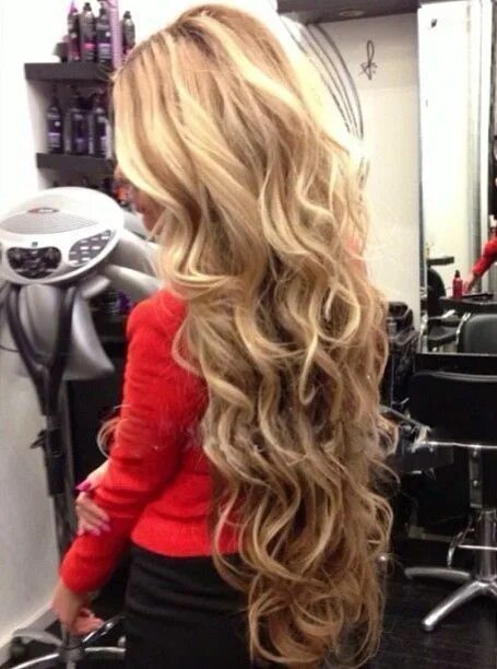 Прически на длинные нарощенные волосы Fashion shows Curls for long hair, Long hair styles, Beautiful long hair