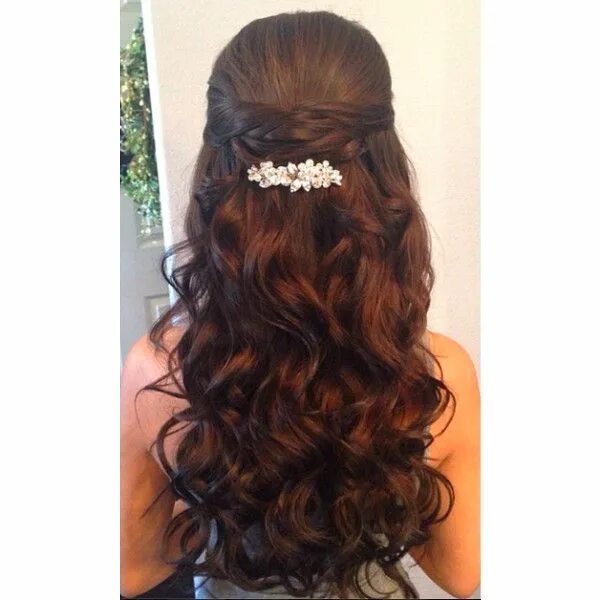 Прически на длинные распущенные своими руками Unforgettable Hairstyles Quince hairstyles, Long hair styles, Quinceanera hairst