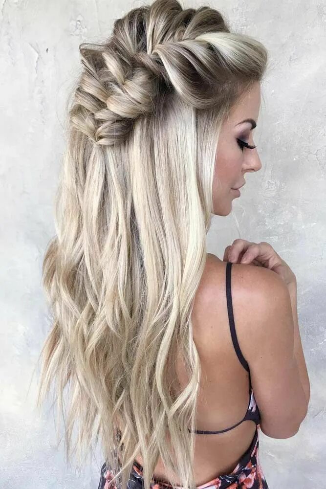 Прически на длинные светлые волосы 59 Incredibly Cool Hairstyles For Thin Hair Summer blonde hair, Natural hair sty