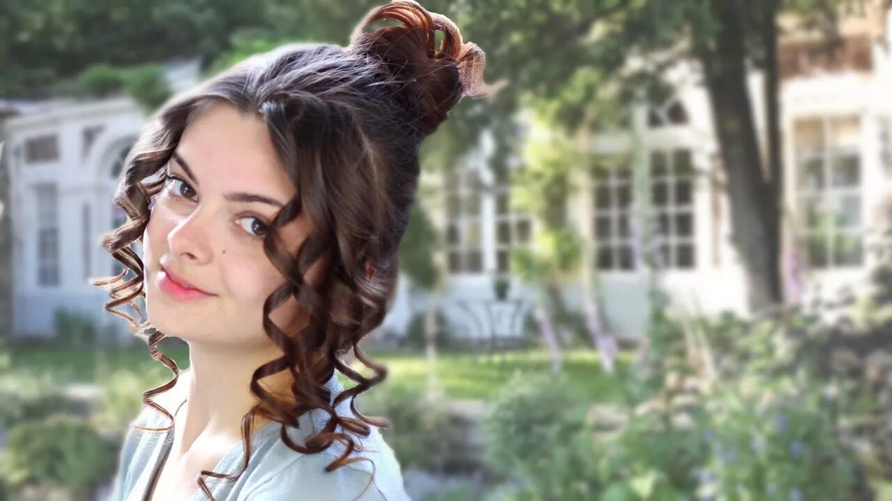 Прически на длинные волосы 19 века Hair History: 19th century Romanticism & Belle Époque - YouTube