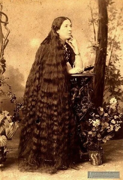 Прически на длинные волосы 19 века 516387_6 Long hair styles, Vintage hairstyles for long hair, Victorian hairstyle