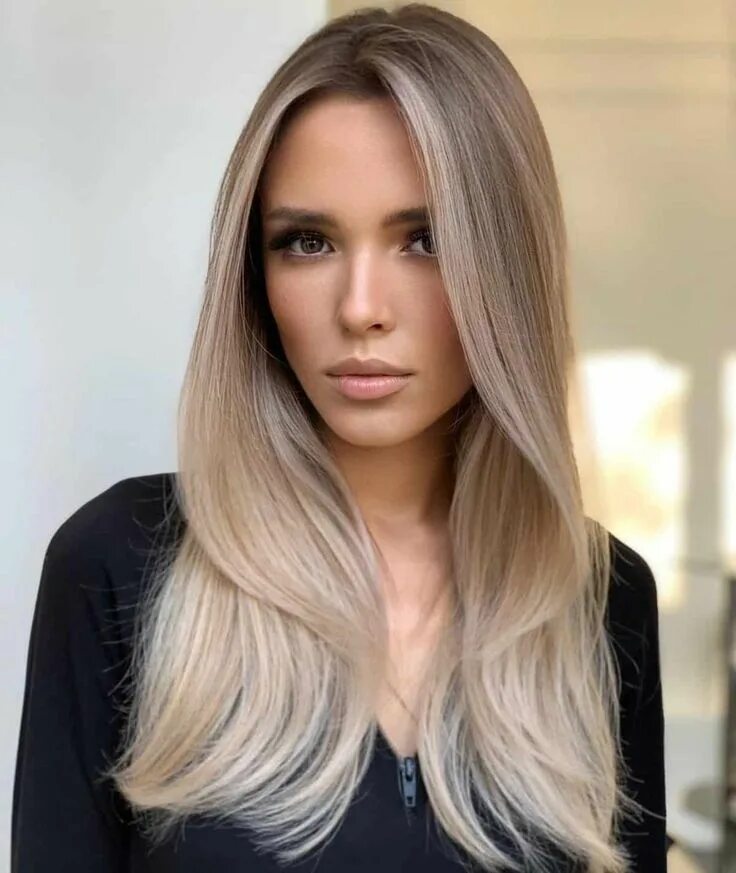 Прически на длинные волосы 2024 2025 21 Most Flattering Long Hairstyles for Round Faces (2022 Trends) Hair styles, Br