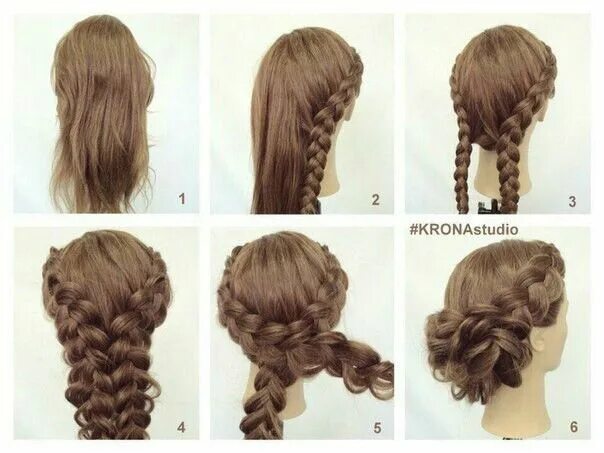 Прически на длинные волосы 5 класс Pin by Ira Kapitanowa on hair Hair styles, Braided hairstyles, Work hairstyles