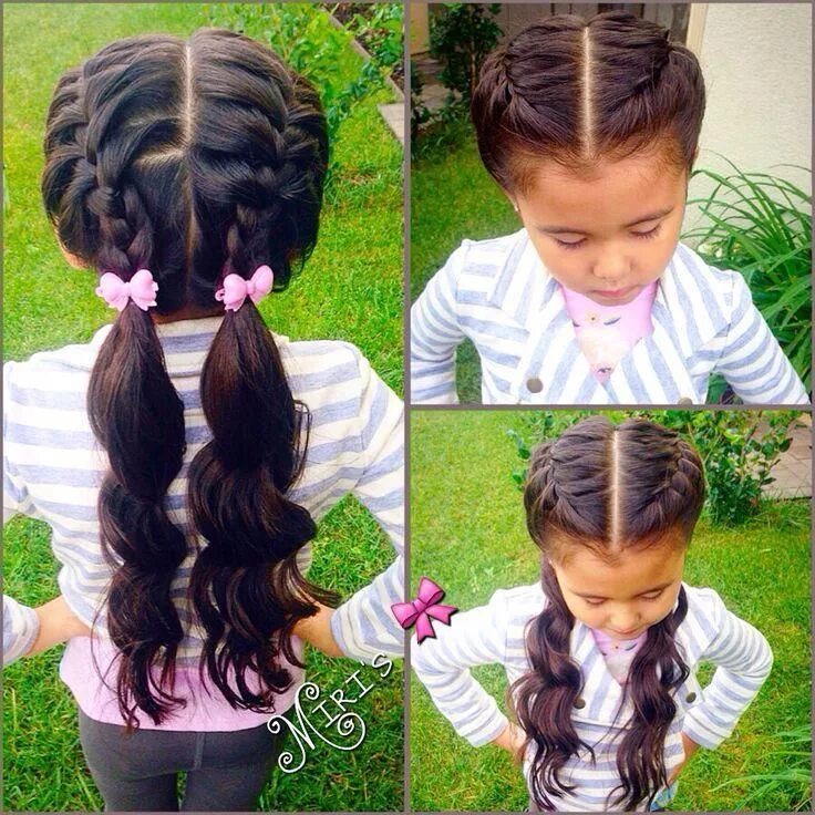 Прически на длинные волосы 6 лет #cutekidshairstyles Girl hair dos, Baby girl hairstyles, Baby hairstyles