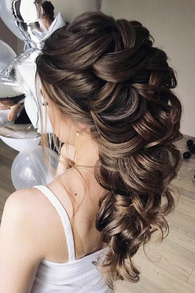 Прически на длинные волосы гостям 15 Elegant Wedding Hairstyles: Ideas & Expert Tips Really long hair, Long hair s