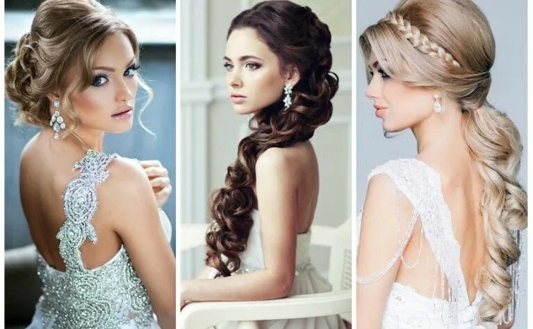 Прически на длинные волосы к платью Dobierz fryzurę do sukni ślubnej Unique wedding hairstyles, Long hair styles, Si