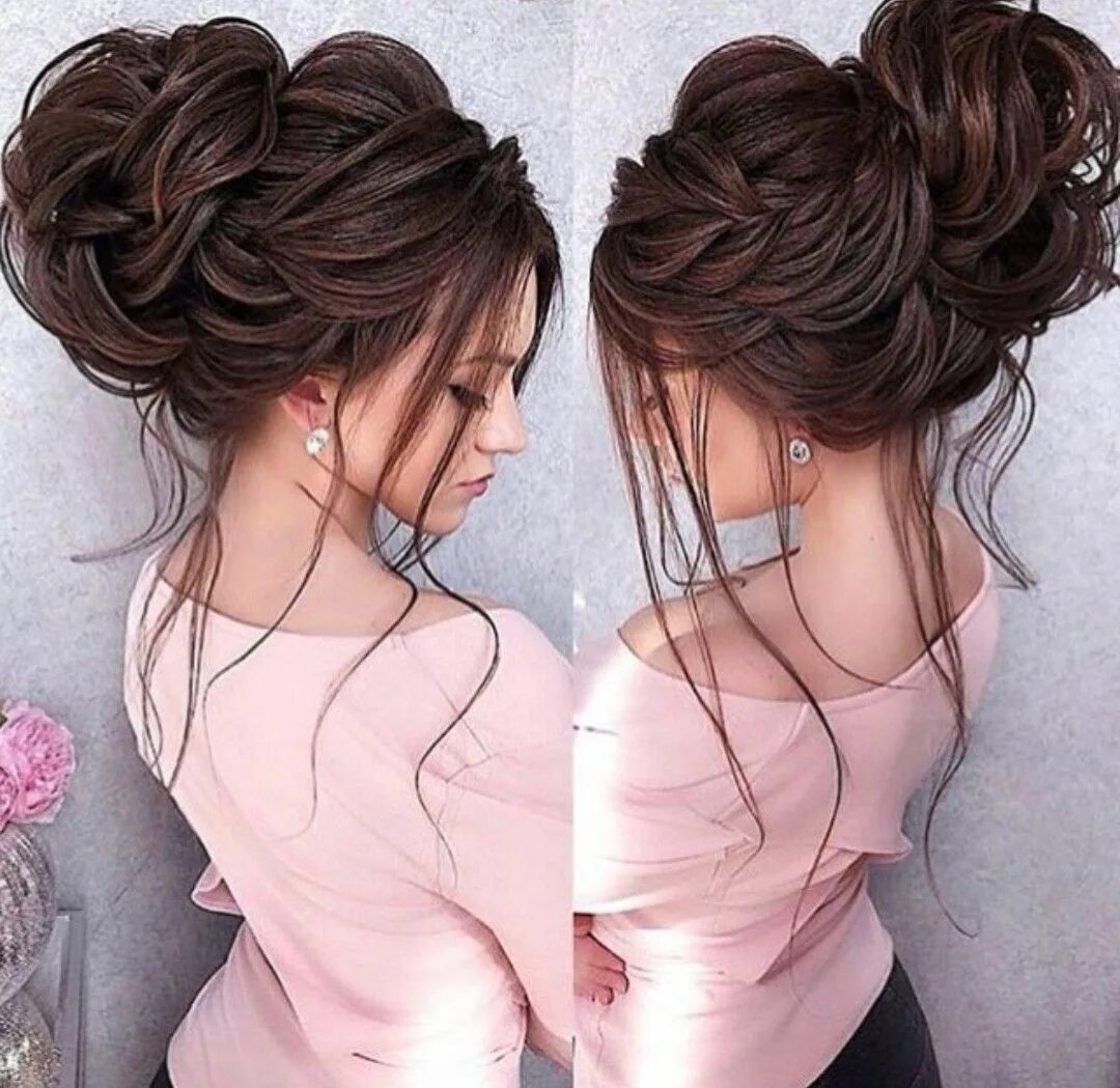 Прически на длинные волосы открытые плечи Пин на доске Hairstyles Причёска для невесты, Растрепанные волосы, Свадебные при