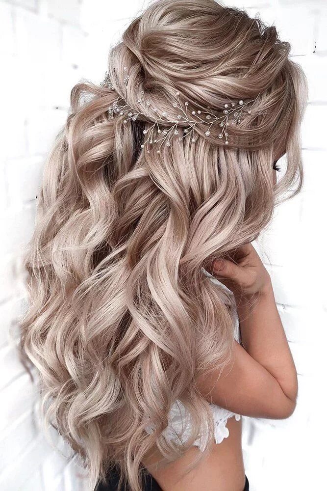 Прически на длинные волосы пинтерест 30 Pinterest Hochzeitsfrisuren für Ihre unvergessliche Hochzeit - #hochzeit #hoc