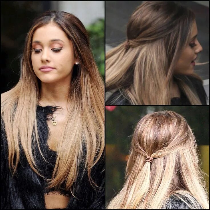 Прически на длинные волосы пряди Ariana Grande Hair down Ariana grande hair, Short hair styles, Straight hairstyl