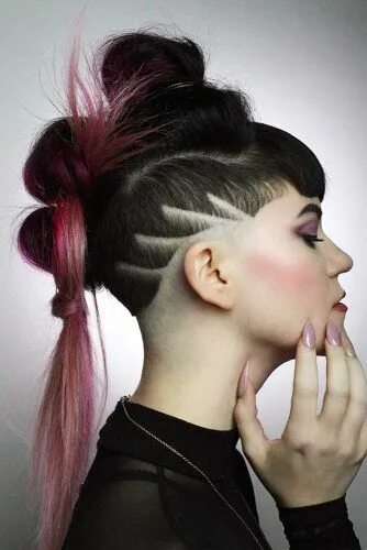 Прически на длинные волосы с выбритыми 14 Undercut Fade Ideas For Women To Blow People’s Minds Undercut hairstyles wome