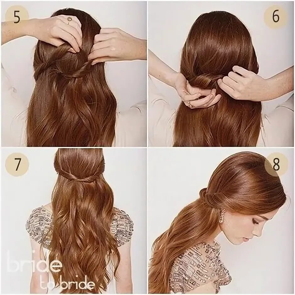 Прически на длинные волосы самостоятельно View source image Hair styles, Beauty, Hair