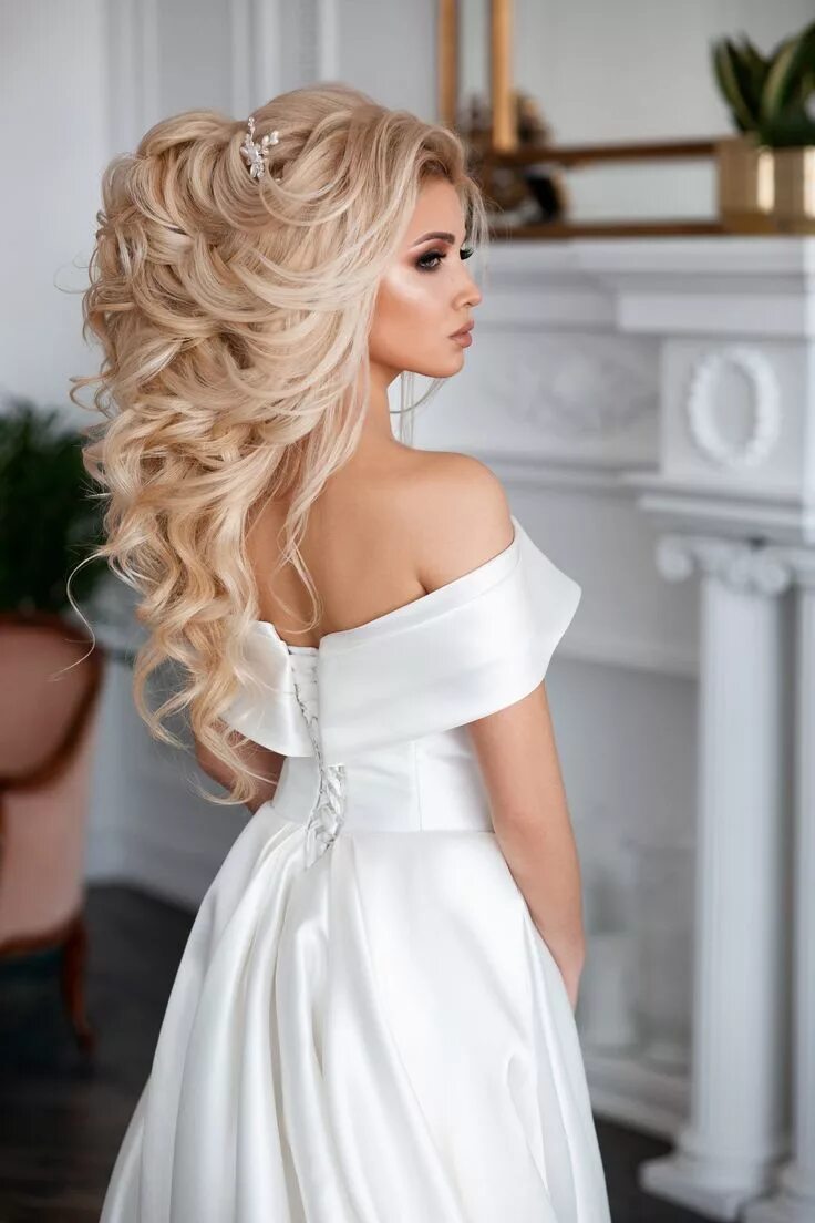 Прически на длинные волосы свадьба фото Свадебные прически и макияж Москва Wedding hairstyles, Bridal hair inspiration, 