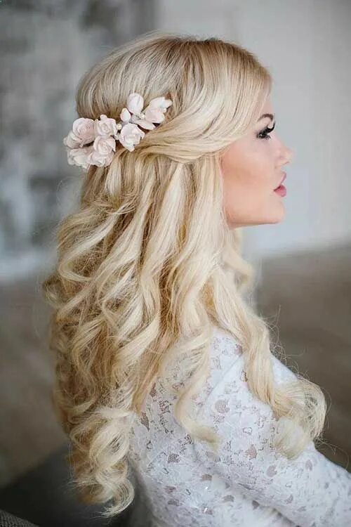 Прически на длинные волосы свадьба фото 40+ Wedding Hairstyles for Long Hair That Really Inspire - Mrs to Be Hair styles